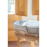 Vestidura para Moisés Little Bloom Flor Gris TOG 2.5 - Imagen 3