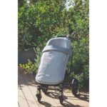 Saco de Silla de Invierno Little Bloom Vichy Gris TOG 3.5 - Imagen 2