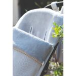 Saco de Silla de Invierno Little Bloom Vichy Gris TOG 3.5 - Imagen 3