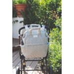 Mochila de Paseo Little Bloom Vichy Gris - Imagen 4