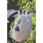 Mochila de Paseo Little Bloom Vichy Gris - Imagen 5