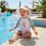 Gorro con protección solar 0-6 meses Good Vibes - Imagen 2