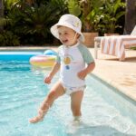 Gorro con protección solar 0-6 meses Good Vibes - Imagen 4