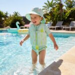 Bañador con pañal 6-12 meses Tropicool Mint - Imagen 2