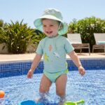 Bañador con pañal 6-12 meses Tropicool Mint - Imagen 4