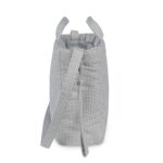 Bolso Canastilla Little Bloom Vichy Gris - Imagen 5