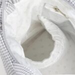 Bolso Canastilla Little Bloom Vichy Gris - Imagen 8