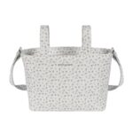 Bolso Crossbody Piel Little Bloom Flor Gris