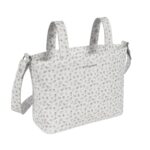 Bolso Crossbody Piel Little Bloom Flor Gris - Imagen 9