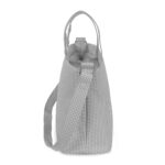 Bolso Crossbody Piel Little Bloom Vichy Gris - Imagen 9