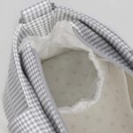 Bolso Crossbody Piel Little Bloom Vichy Gris - Imagen 13