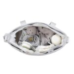 Bolso Crossbody Piel Little Bloom Vichy Gris - Imagen 14