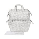 Mochila de Paseo Little Bloom Flor Gris