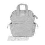 Mochila de Paseo Little Bloom Vichy Gris