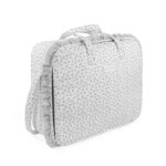 Maleta para el hospital Little Bloom Flor Gris - Imagen 4