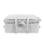 Maleta para el hospital Little Bloom Flor Gris - Imagen 6