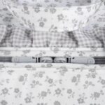 Maleta para el hospital Little Bloom Flor Gris - Imagen 9