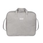 Maleta para el hospital Little Bloom Vichy Gris