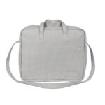 Maleta para el hospital Little Bloom Vichy Gris - Imagen 8