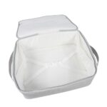 Maleta para el hospital Little Bloom Vichy Gris - Imagen 10