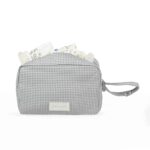 Neceser Little Bloom Vichy Gris - Imagen 7