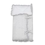 Arrullo Manta de Bebé Little Bloom Flor Gris TOG 2.5