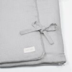 Arrullo Manta de Bebé Little Bloom Vichy Gris TOG 2.5 - Imagen 7