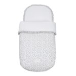 Saco Cuco y Grupo 0 Little Bloom Flor Gris TOG 2.5