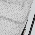 Saco de Silla Entretiempo Little Bloom Flor Gris TOG 2.5 - Imagen 5