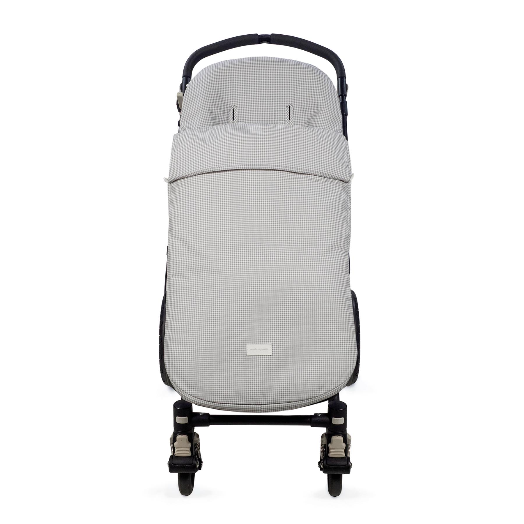 1120900619_a Saco de Silla Entretiempo Little Bloom Vichy Gris TOG 2.5 - Imagen 1