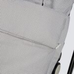 Saco de Silla Entretiempo Little Bloom Vichy Gris TOG 2.5 - Imagen 3