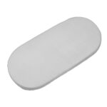 Sábana Ajustable para Cuco + Muselina Little Bloom Vichy Gris - Imagen 4
