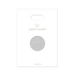 Sábana Ajustable para Cuco + Muselina Little Bloom Vichy Gris - Imagen 7