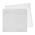 Set de 2 Muselinas de Algodón Little Bloom Flor Gris (70x70 cm)