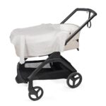 Set de 2 Muselinas de Algodón Little Bloom Vichy Gris (70x70 cm) - Imagen 6