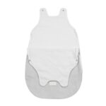 Saco de Dormir de Verano Little Bloom Vichy Gris TOG 0.5 - Imagen 2