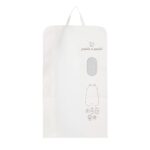 Saco de Dormir de Verano Little Bloom Vichy Gris TOG 0.5 - Imagen 4