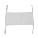 Protector de Cuna (Chichonera) 120x60 cm Little Bloom Vichy Gris