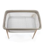 Edredón con sábana bajera y Almohada Little Bloom Flor Gris para minicuna - Imagen 6