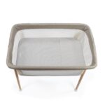 Edredón con sábana bajera y Almohada Little Bloom Vichy Gris para minicuna - Imagen 6