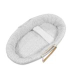 Vestidura para Moisés Little Bloom Flor Gris TOG 2.5