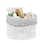 Cesta Organizadora Little Bloom Flor Gris - Imagen 5