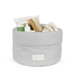 Cesta Organizadora Little Bloom Vichy Gris - Imagen 5