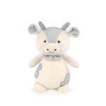 Peluche de Vaquita Soft Little Bloom Gris para Bebé