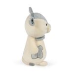 Peluche de Vaquita Soft Little Bloom Gris para Bebé - Imagen 4