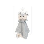Doudou Mantita de Apego Vaquita Little Bloom Gris - Imagen 5