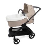 Cubre Cuco Dual y Sábana Ajustable Little Bloom Blanco