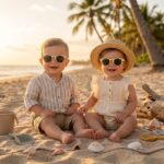 Gafas de sol Saro Baby Lemon con cinta elástica y lentes polarizadas - Imagen 3