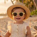 Gafas de sol Saro Baby Lemon con cinta elástica y lentes polarizadas - Imagen 2