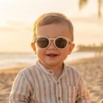 Gafas de sol Saro Baby Arena con cinta elástica y lentes polarizadas - Imagen 2